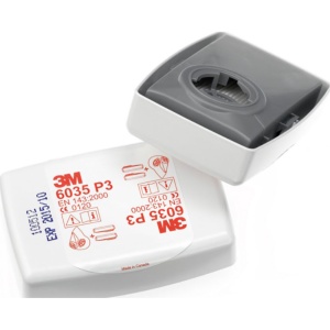 Filtre de protectie respiratorie impotriva particulelor de tip P3 3M, art.6D20