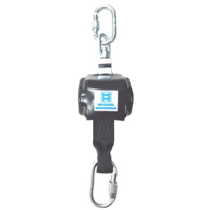 Opritor de cadere cu chinga retractabila Mira Block, art.1G56