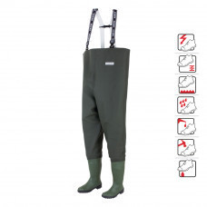 PANTALON DE PROTECTIE CU CIZME INTEGRATE DANUBIO S5