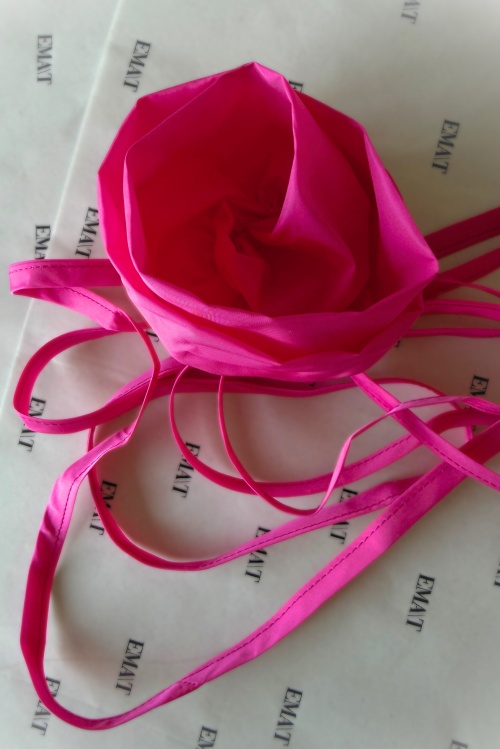 Accesoriu roz THE ROSELINE TIE