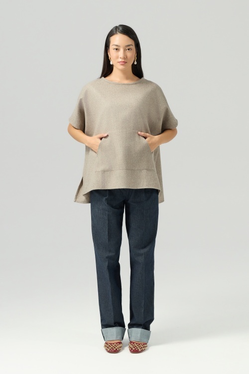 Poncho oversized WOLLY