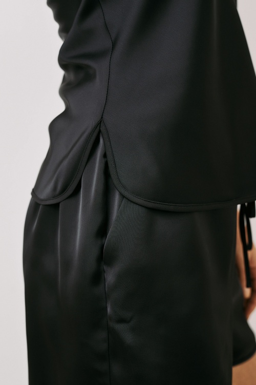 pantaloni scurti negri dama