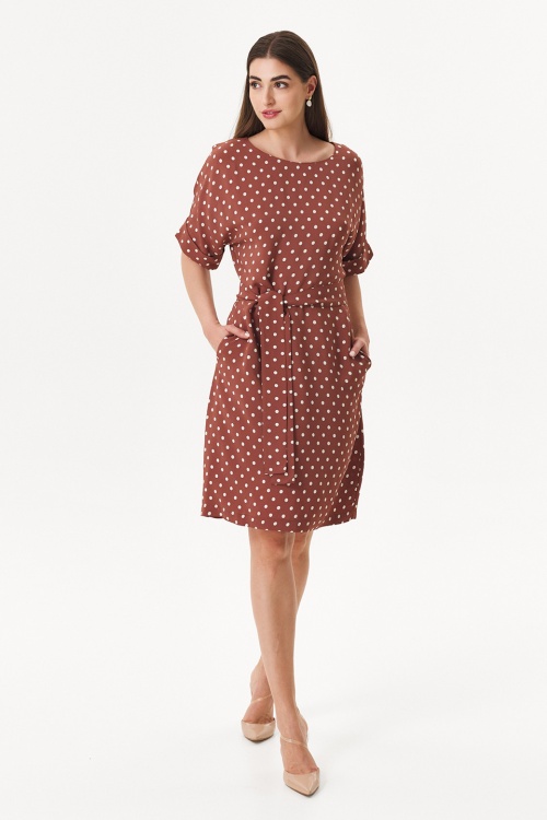 Rochie lejeră cu buline