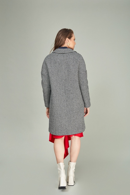 palton dama din lana oversized