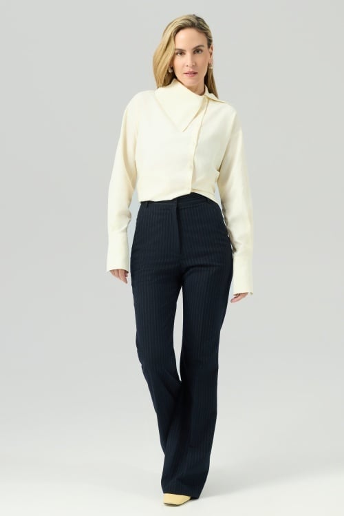 Pantaloni bleumarin TEMPO