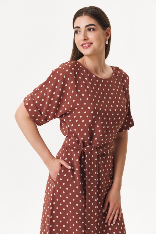 Rochie lejeră cu buline