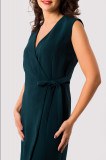 midi-dress-for-office-day-green-dress-for-day-events