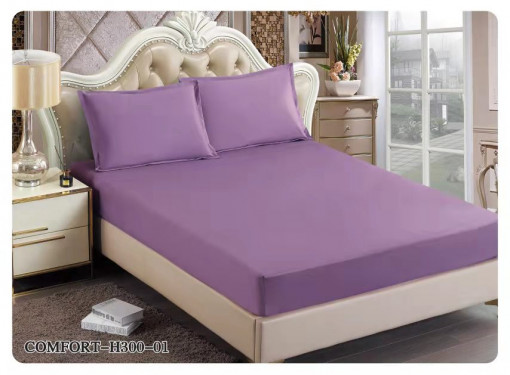 HUSA DE PAT CU ELASTIC CU 2 FETE DE PERNA BUMBAC FINET H300-01