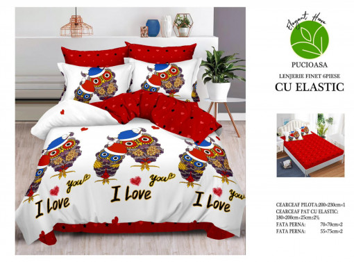 SET LENJERIE CU ELASTIC ELEGANT HOME PUCIOASA JCE42