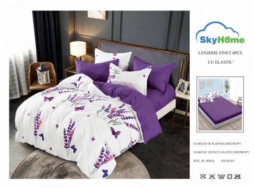 SET LENJERIE CU ELASTIC SKY HOME SKE22