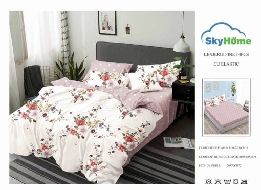 SET LENJERIE CU ELASTIC SKY HOME SKE29