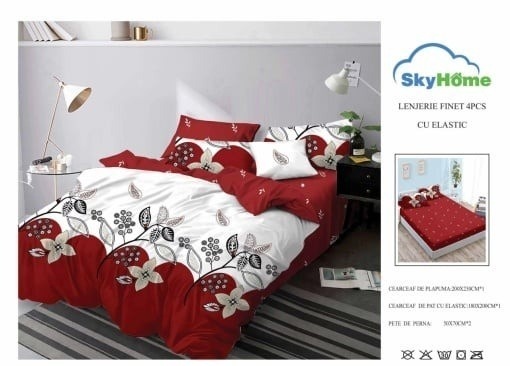 SET LENJERIE CU ELASTIC SKY HOME SKE40