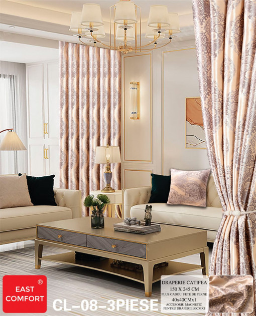 Draperie Catifea cu inele incastrate CL08