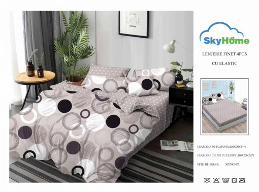 SET LENJERIE CU ELASTIC SKY HOME SKE13