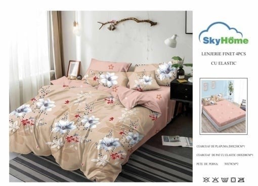 SET LENJERIE CU ELASTIC SKY HOME SKE39