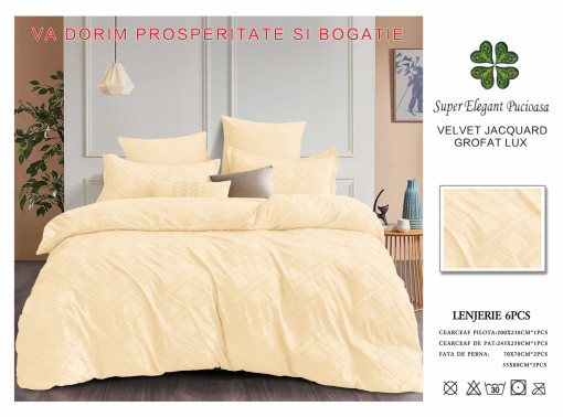 LENJERIE VELVET JACQUARD ELEGANT PUCIOASA VEL06