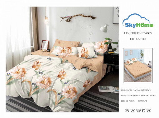 SET LENJERIE CU ELASTIC SKY HOME SKE24