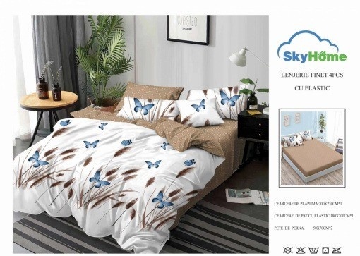 SET LENJERIE CU ELASTIC SKY HOME SKE27