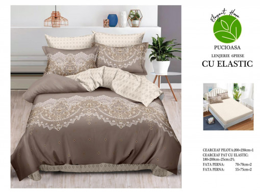 SET LENJERIE CU ELASTIC ELEGANT HOME PUCIOASA JCE35