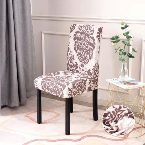 Set 4 Huse Scaune - Crem imperial