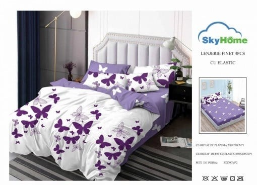 SET LENJERIE CU ELASTIC SKY HOME SKE230