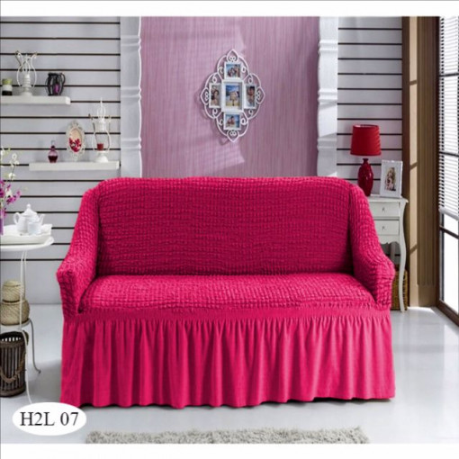 Husa Canapea 2 Locuri Fucsia