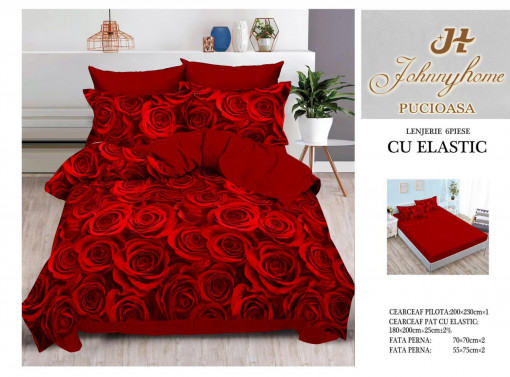 SET LENJERIE CU ELASTIC ELEGANT HOME PUCIOASA JCE28