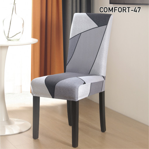 Set 4 Huse Scaune -Gri Special