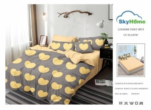 SET LENJERIE CU ELASTIC SKY HOME SKE43