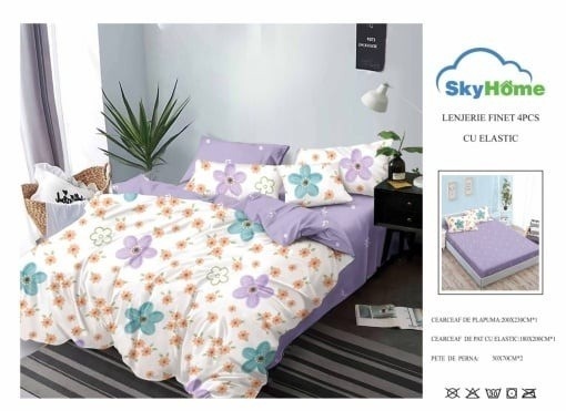 SET LENJERIE CU ELASTIC SKY HOME SKE42