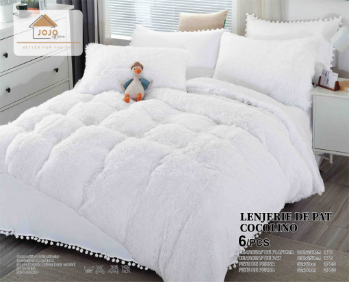 Lenjerie Cocolino Pufoasa 6 piese FJO12
