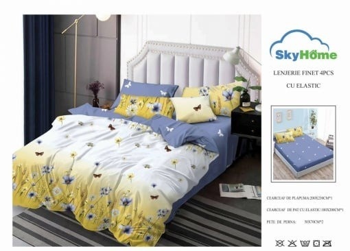 SET LENJERIE CU ELASTIC SKY HOME SKE31