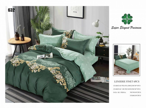 SET LENJERIE SUPER ELEGANT PUCIOASA CU 2 FETE PENTRU PAT DUBLU PE632