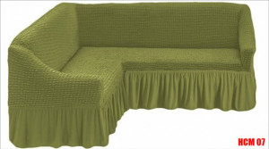 Husa Coltar Creponata Verde - Img 2