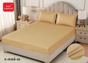 HUSA DE PAT CU ELASTIC CU 2 FETE DE PERNA 180X200 FINET SUPERIOR DAMASC EE06