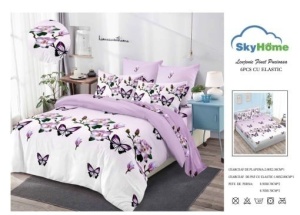 Set Lenjerie cu Elastic Finet 6 Piese SKYF07