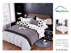 SET LENJERIE SKY HOME PENTRU PAT DUBLU FINET GROS SF47 - Img 2