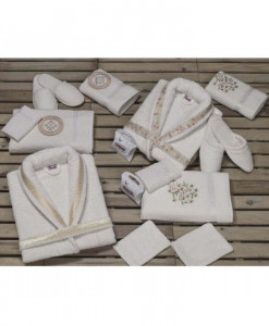 Set Prosoape si Halate din Bumbac ,16 Piese, Nurpak, SBN-04