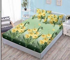 HUSA DE PAT CU ELASTIC CU 2 FETE DE PERNA 140X200 CM SHK02
