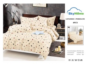 Lenjerie de pat Finet 1 Persoana&Single SKYS11