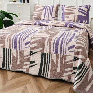 Set Cuvertura de Pat cu 2 Fete, 3 Piese, CUVS29 OFERTA 2 LA 189 LEI - Img 3