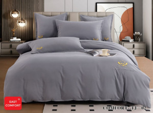Set Lenjerie Bumbac Premium pat dublu TJ02