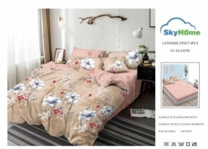 SET LENJERIE CU ELASTIC SKY HOME SKE39 - Img 2