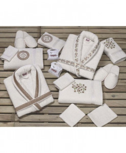 Set Prosoape si Halate din Bumbac ,16 Piese, Nurpak, SBN-05