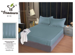 HUSA DE PAT CU ELASTIC CU 2 FETE DE PERNA 160X200 FINET SUPERIOR DAMASC PRI72