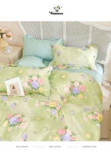 Lenjerie Bumbac 100% Percal cu elastic PRIB09