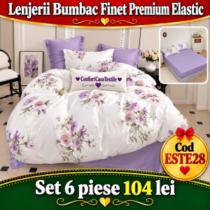 Set Lenjerie cu Elastic Finet Gros ESTE28
