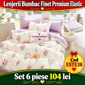 Set Lenjerie cu Elastic Finet Gros ESTE38