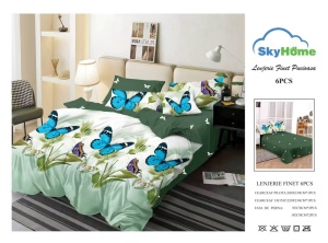SET LENJERIE SKY HOME PENTRU PAT DUBLU FINET GROS SF144 - Img 2