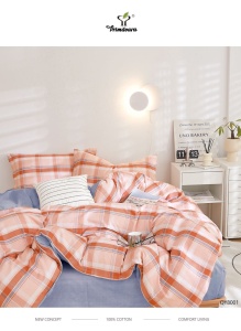 Lenjerie Bumbac 100% Percal cu elastic PRIB10
